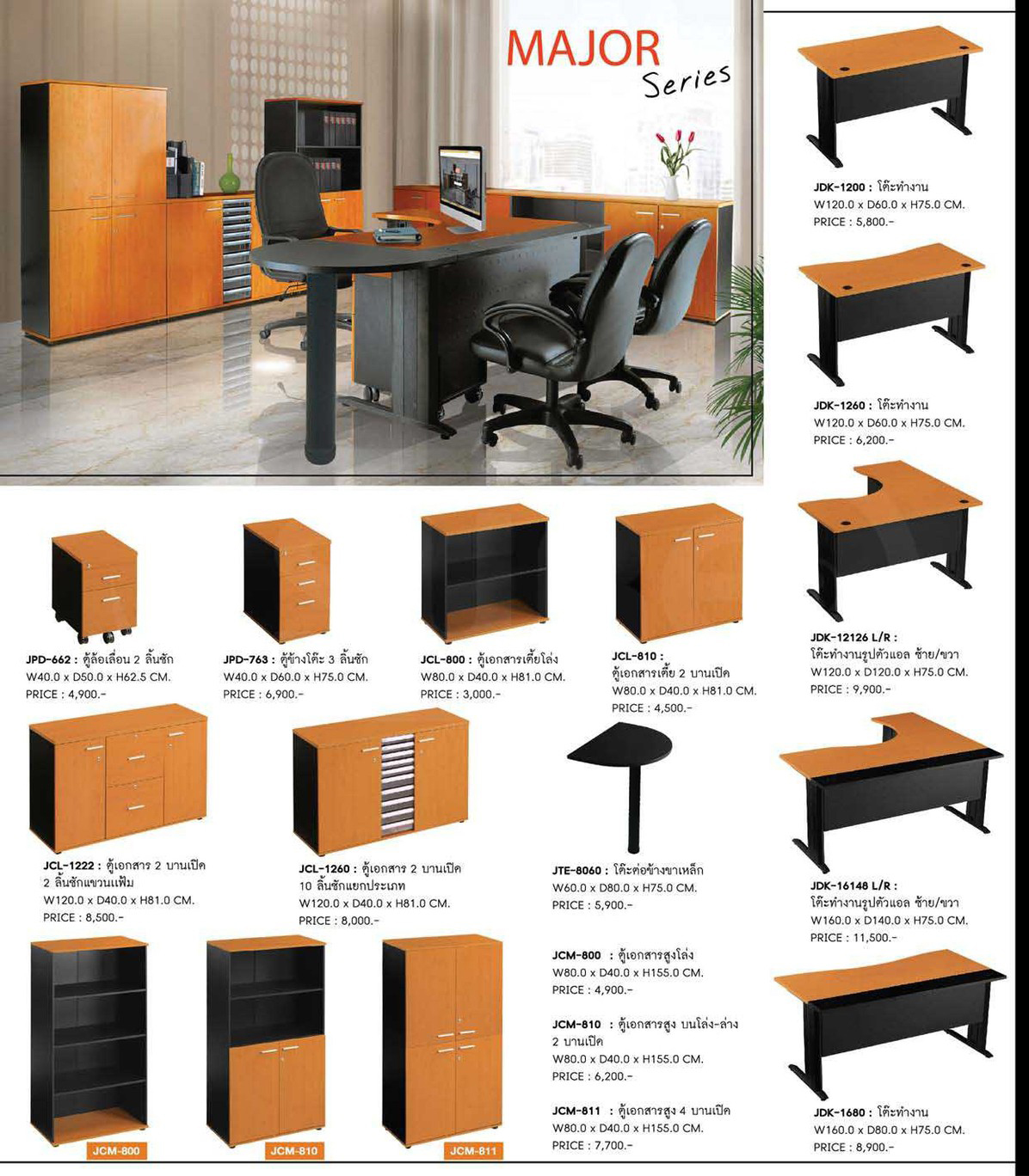 71021::JPD-662::A Sure cabinet with casters and 2 drawers. Dimension (WxDxH) cm : 40x50x62.5