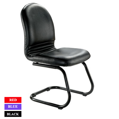 51082::PL-152::A Sure guest chair. Dimension (WxDxH) cm : 52x68x93. Available in Black, Blue and Red Row Chairs