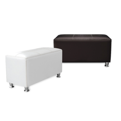 61083::Q32::A Sure stool. Dimension (WxDxH) cm : 82x35x44. Available in White and Brown