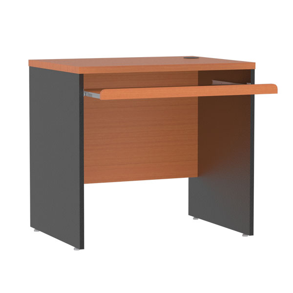 26078::SCD-861::โต๊ะคอมพิวเตอร์ รุ่น SCD-861  ขนาด ก800xล600xส750 มม. สีเชอร์รี่ดำ โต๊ะคอมราคาพิเศษ SURE