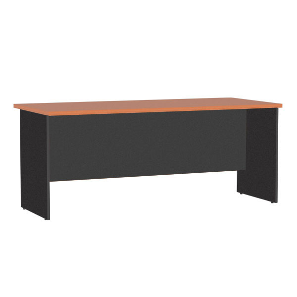 60085::SDK-1600::A Sure melamine office table. Dimension (WxDxH) cm : 160x80x75