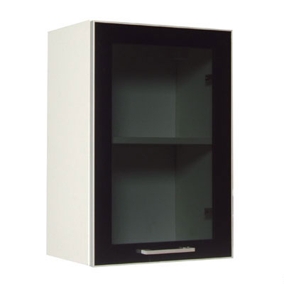 02097::SW-40G::A Sure floating cabinet with swing glass doors. Dimension (WxDxH) cm : 40x30x60 Kitchen Sets