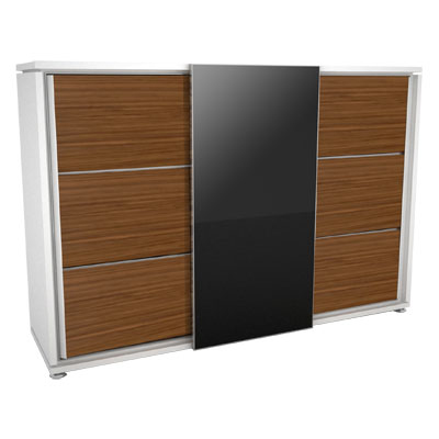 54089::ZCL-1820::A Sure cabinet with 3 sliding doors. Dimension (WxDxH) cm : 180x48x124