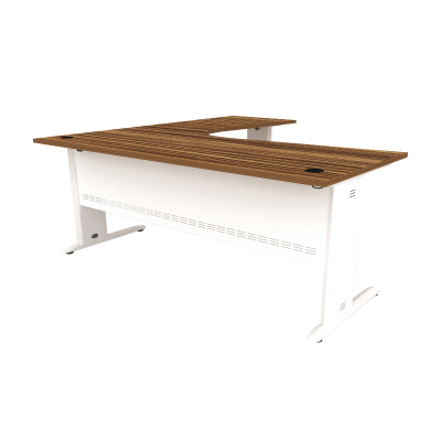 79012::ZDK-1818R::A Sure melamine office table. Dimension (WxDxH) cm :180x180x75