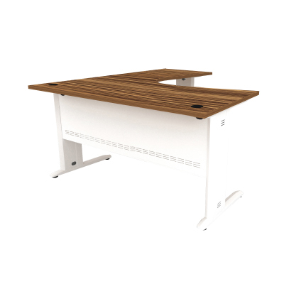 45074::ZDK-1312R::A Sure melamine office table. Dimension (WxDxH) cm :135x120x75