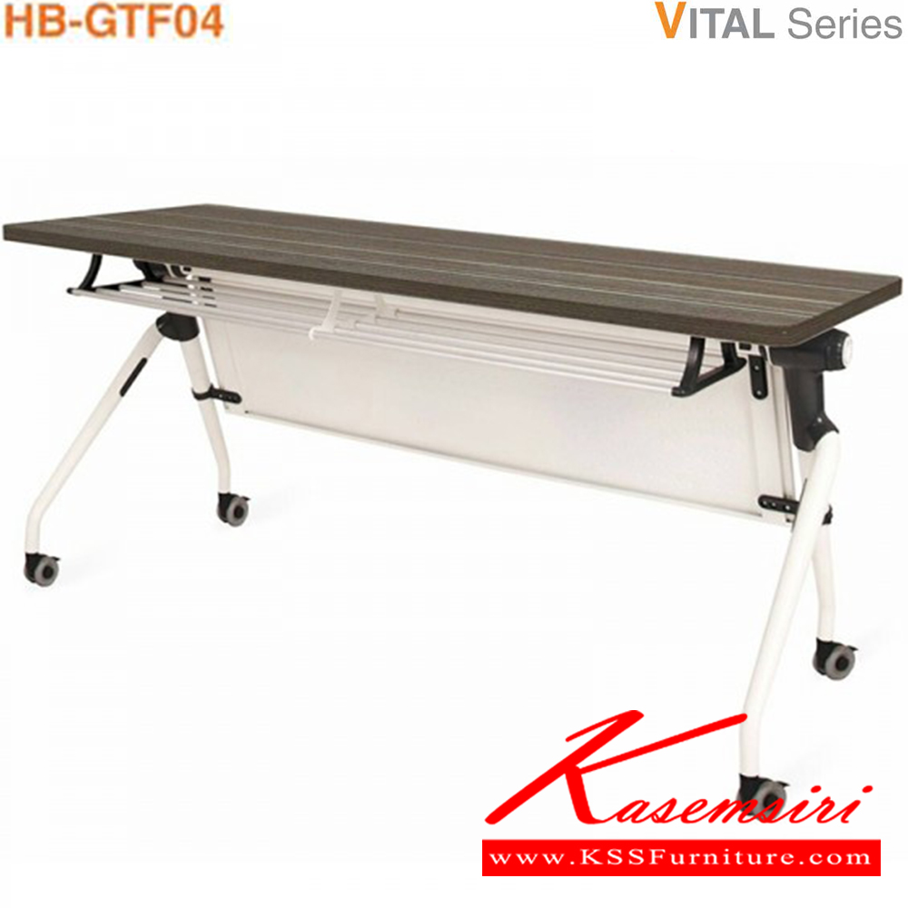 83016::HB-GTF04::โต๊ะพับเอนกประสงค์ มีขนาด 160 และ 180 ซม. TOP เมลามีน กันโป๊เหล็ก มีให้เลือก4สี(MJ4,EJ5,WHN,GKN) โต๊ะอเนกประสงค์ ไทโย
