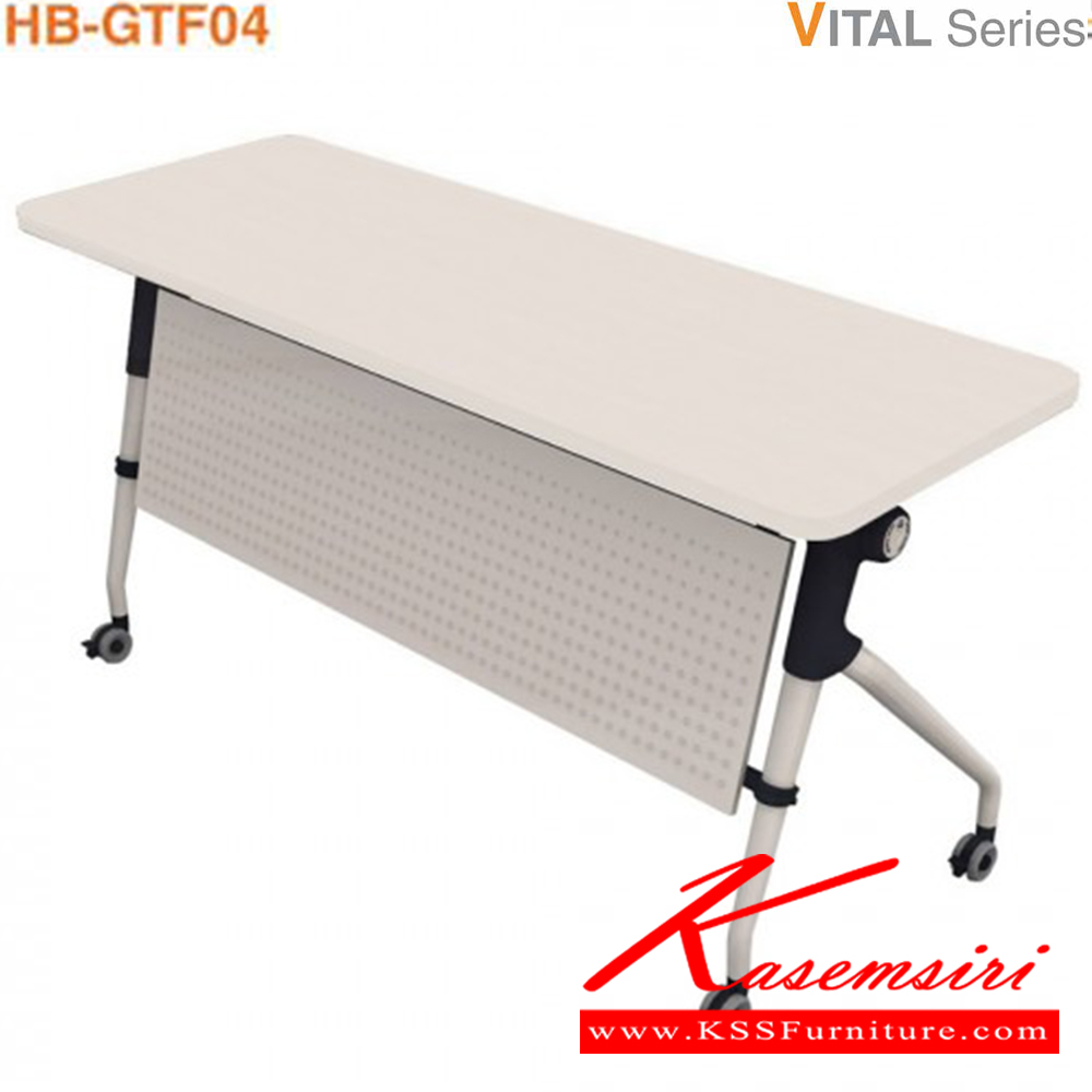 83016::HB-GTF04::โต๊ะพับเอนกประสงค์ มีขนาด 160 และ 180 ซม. TOP เมลามีน กันโป๊เหล็ก มีให้เลือก4สี(MJ4,EJ5,WHN,GKN) โต๊ะอเนกประสงค์ ไทโย