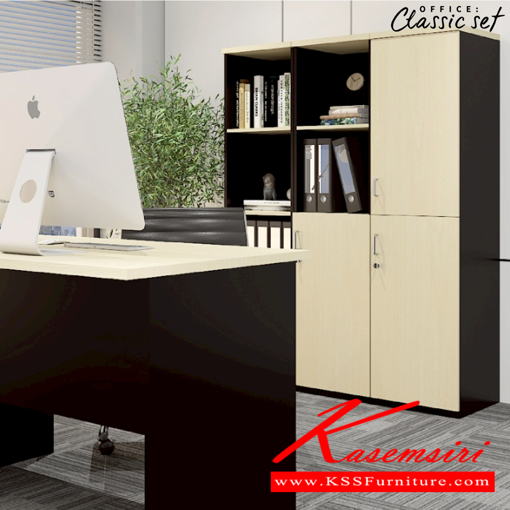 11046::FC-401A::ตู้เอกสาร40ซม.4ช่องโล่ง ขนาด 40x400x1590 มม.  สีดำเมเปิ้ล(BKMP),สีดำเชอร์รี่(BKCH) SPEC : PU/MELAMINE เพิ่มความแข็งแรงด้วยแผ่นชั้นหนา 19 มม. เอ็กซ์ซีเอฟ ตู้เอกสาร-สำนักงาน