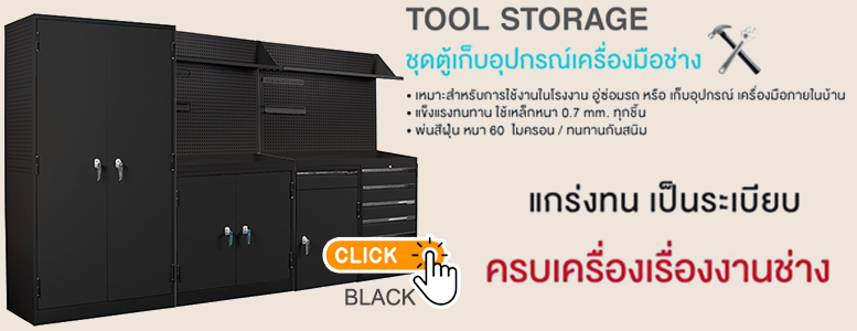 เฟอร์นิเจอร์เหล็ก ไทโย ชุดตู้เก็บอุปกรณ์เครื่องมือช่าง Tool Storage