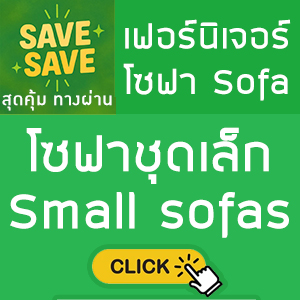 SAVE-SAVE สุดคุ้มทางผ่าน โซฟาชุดเล็ก Small Sofas